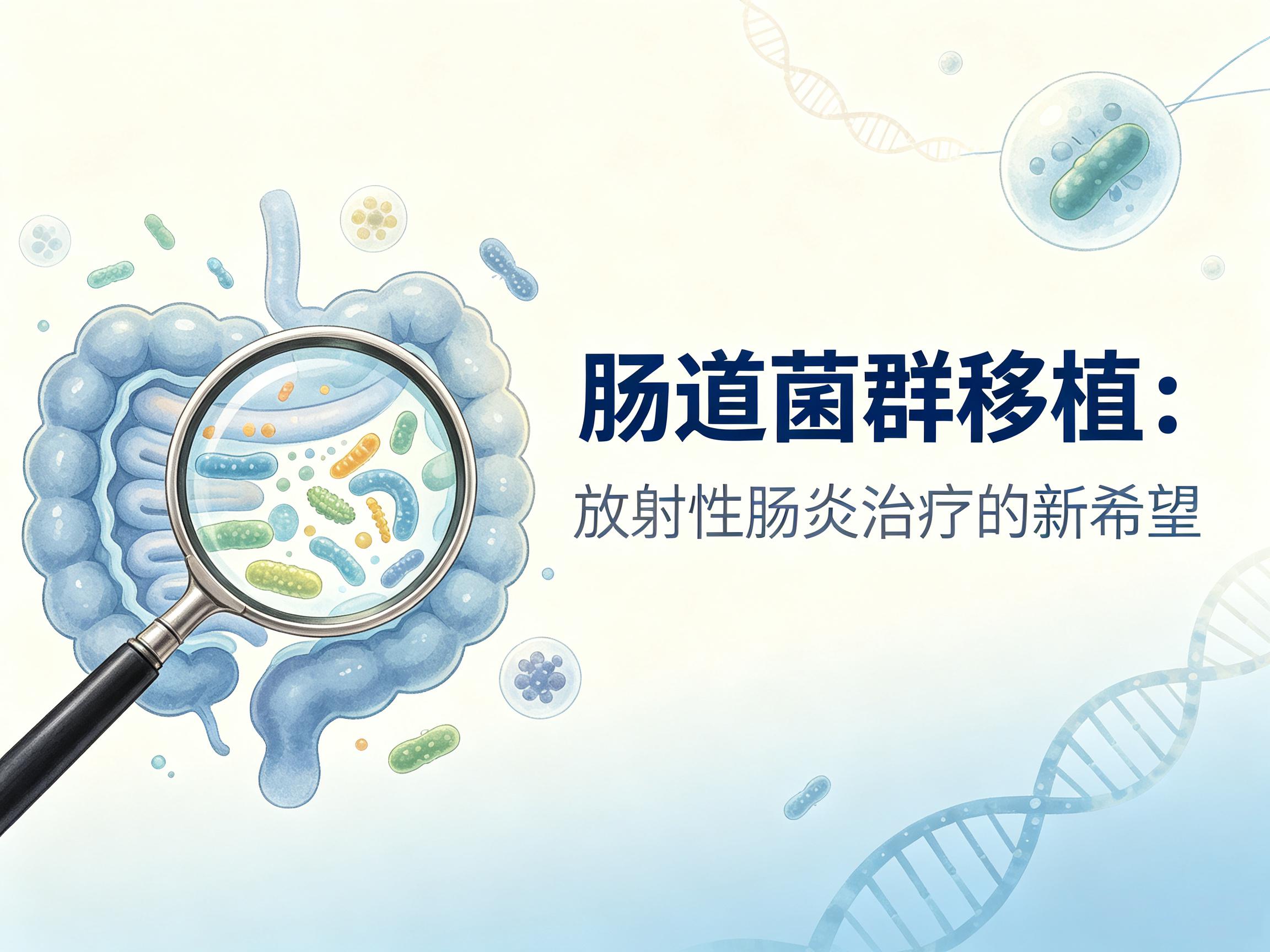 广元市|第3期 肠道菌群移植：放射性肠炎治疗的新希望